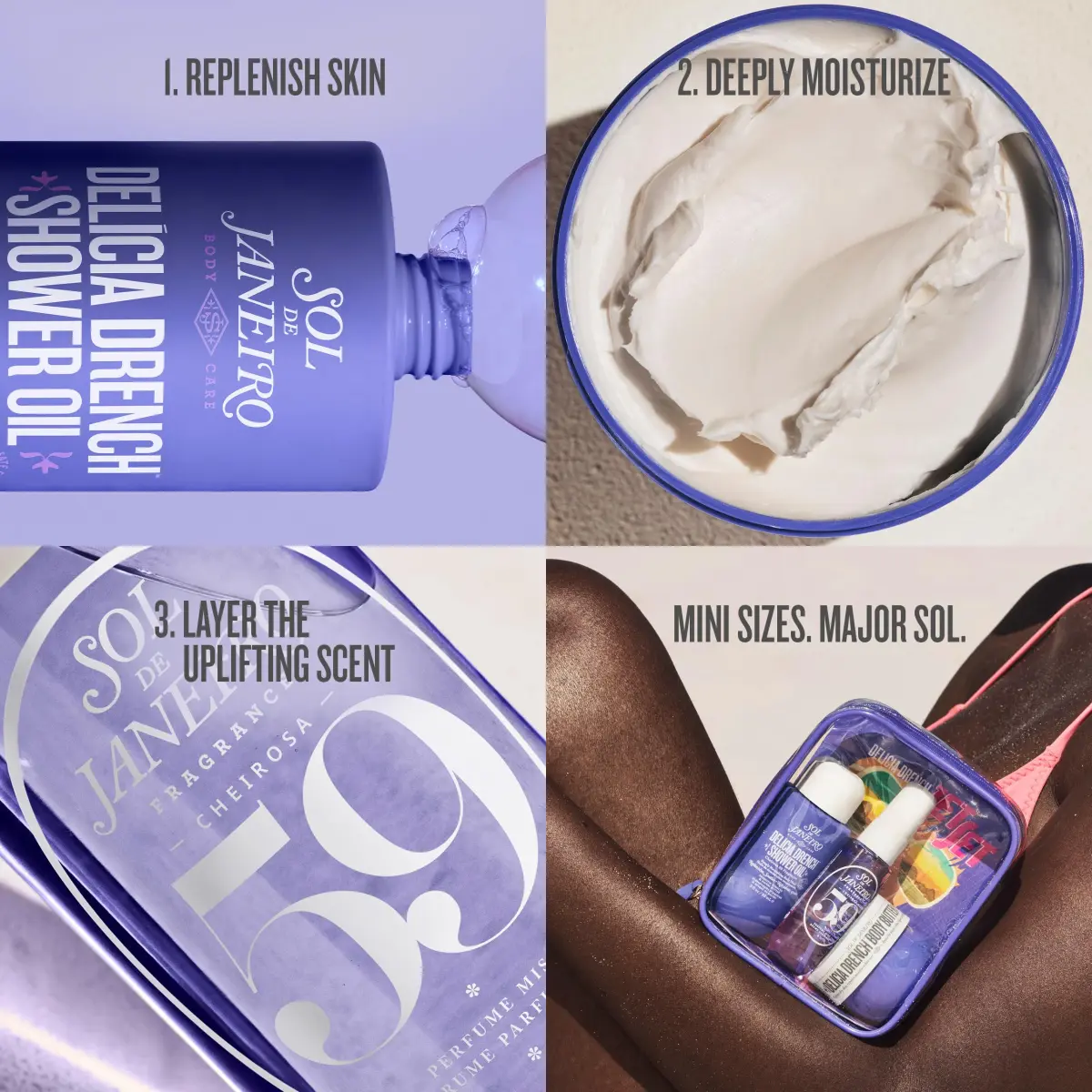 Sol de Janeiro Delicia Drench Jet Set | 30ml (1 Fl Oz) | Hydrating Skin Care Routine - view 3