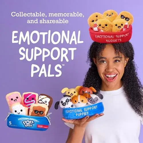 WHAT DO YOU MEME? Pop-Tarts™ Emotional Support 5 Plush Pals (5.5 x 3.2 in) | Multi - view 2