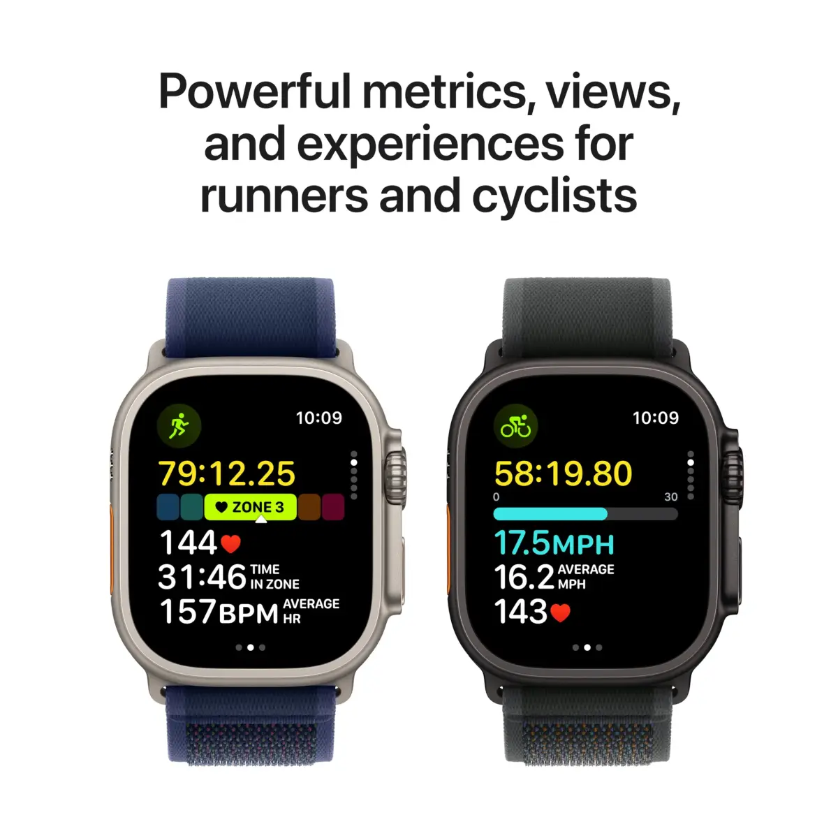 Apple Watch Ultra 2 [GPS + Cellular, 49mm] Natural Titanium Case with Navy Ocean Band, One Size | Advanced Sports & Adventure Smartwatch - view 4