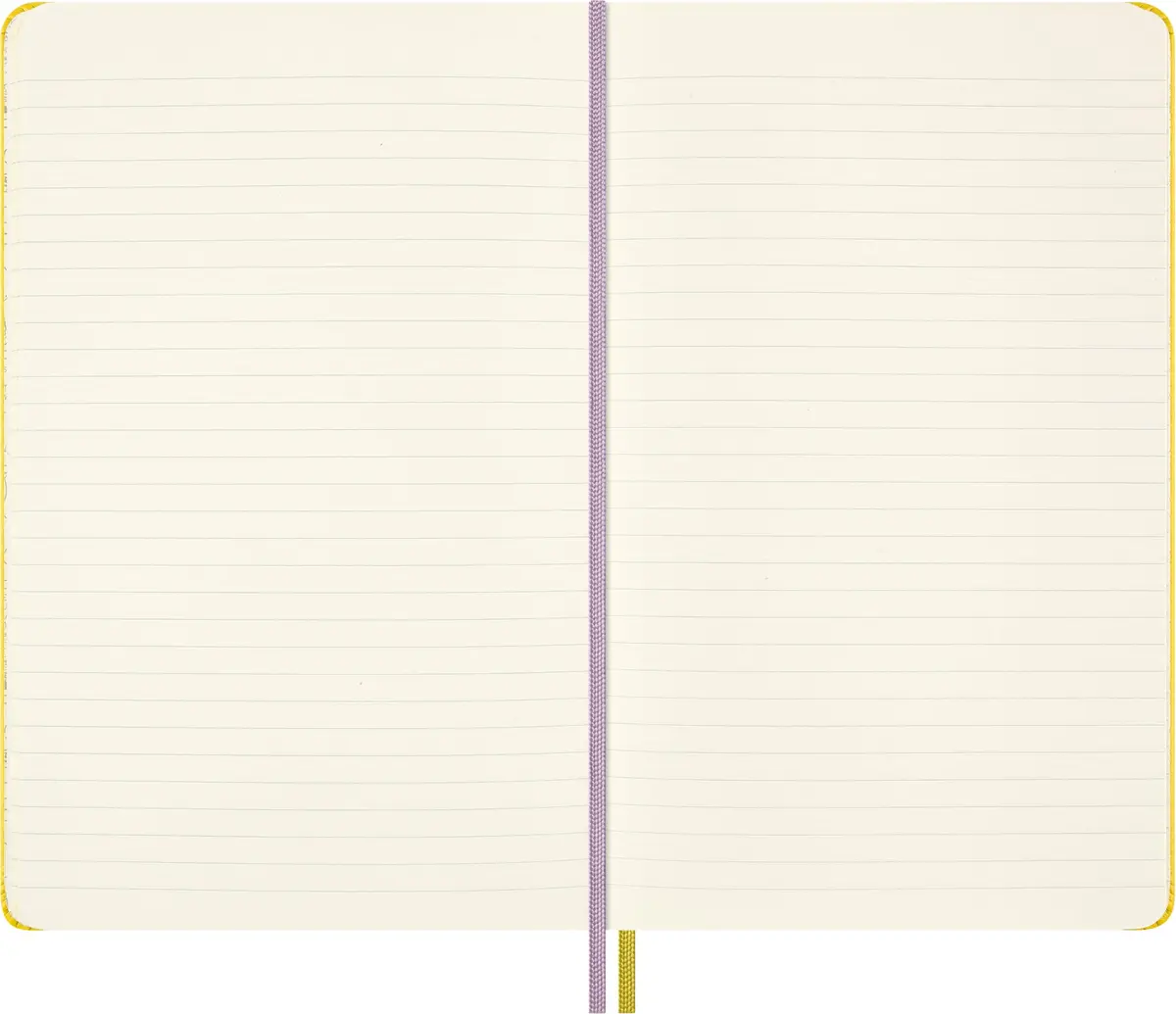 Moleskine Peanuts Patty Notebook Large 5" x 8.25" | Classic Ruled, Yellow, 176 Pages - view 4