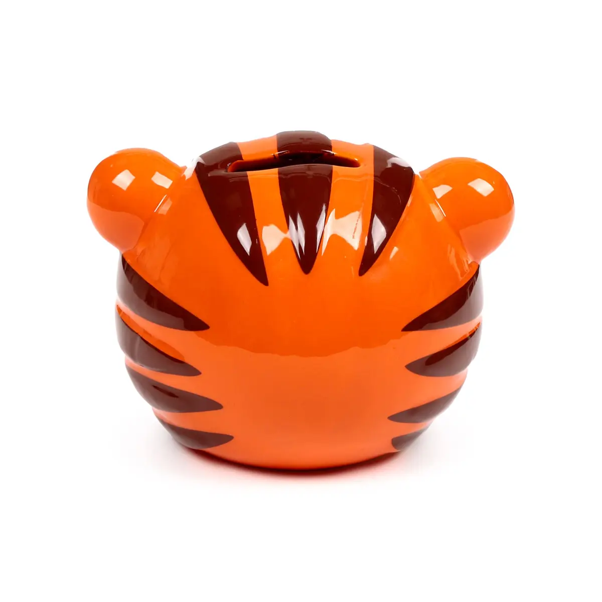 Puckator Kids Ceramic Money Box - Alfie The Tiger Cute Animals Hinged Money Box | Eye-Catching Animal Design for Kids - view 8