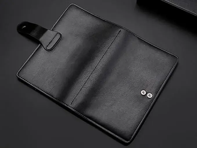 JERLA RFID Credit Card Holder Book, Leather Brown, 96 Card Slots for Business Cards & Credit Cards - view 5