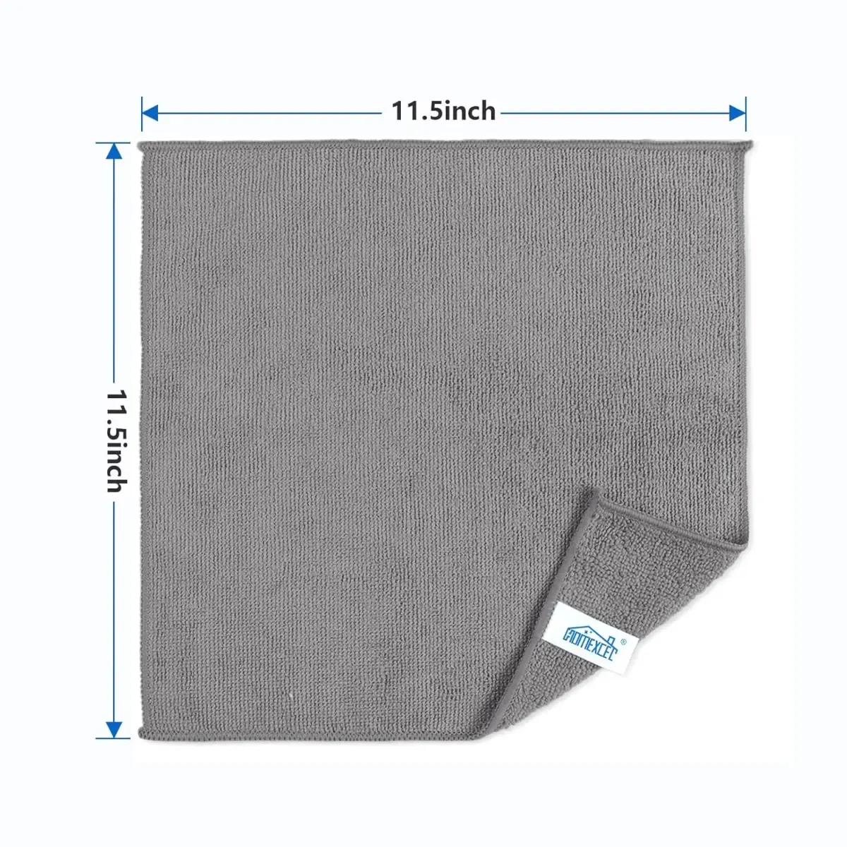 HOMEXCEL Microfiber Cleaning Cloths 150 Pack, 29cm x 29cm (11.5 x 11.5 inch) | Lint-Free & Scratch-Free for Home, Kitchen, Cars - view 7