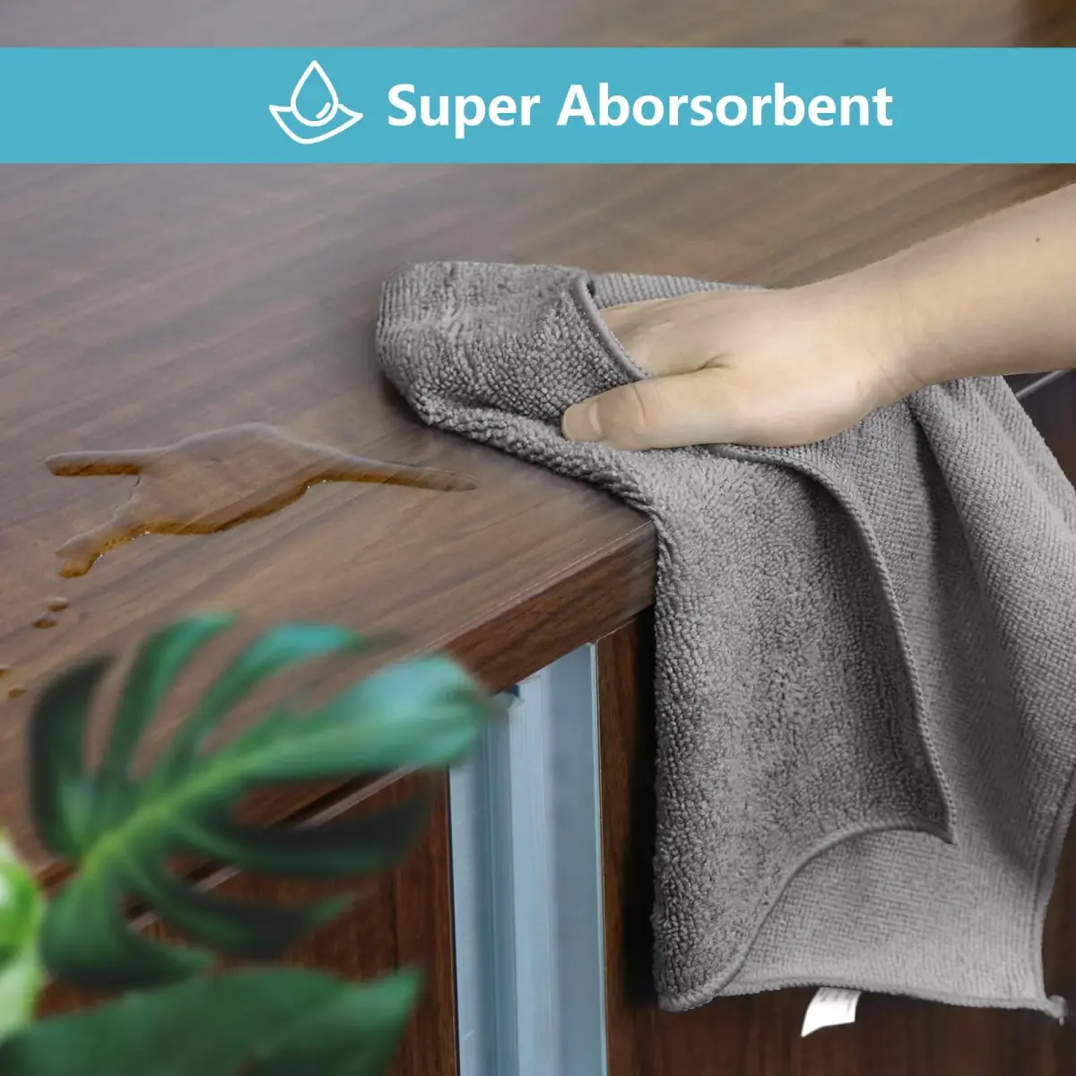 HOMEXCEL Microfiber Cleaning Cloths 150 Pack, 29cm x 29cm (11.5 x 11.5 inch) | Lint-Free & Scratch-Free for Home, Kitchen, Cars - view 3