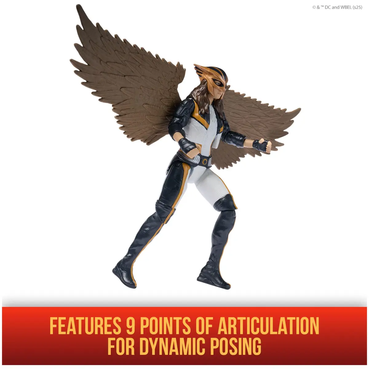 DC Comics Superman Hawk Girl Action Figure, 6-Inch | 9 Points of Articulation - view 5