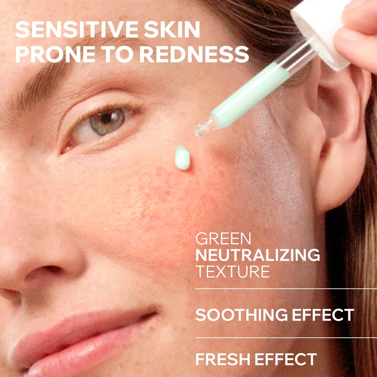 Uriage Roseliane Smoothing Serum | Calms Redness & Heating, Sensitive Skin, 1 Fl Oz - view 3