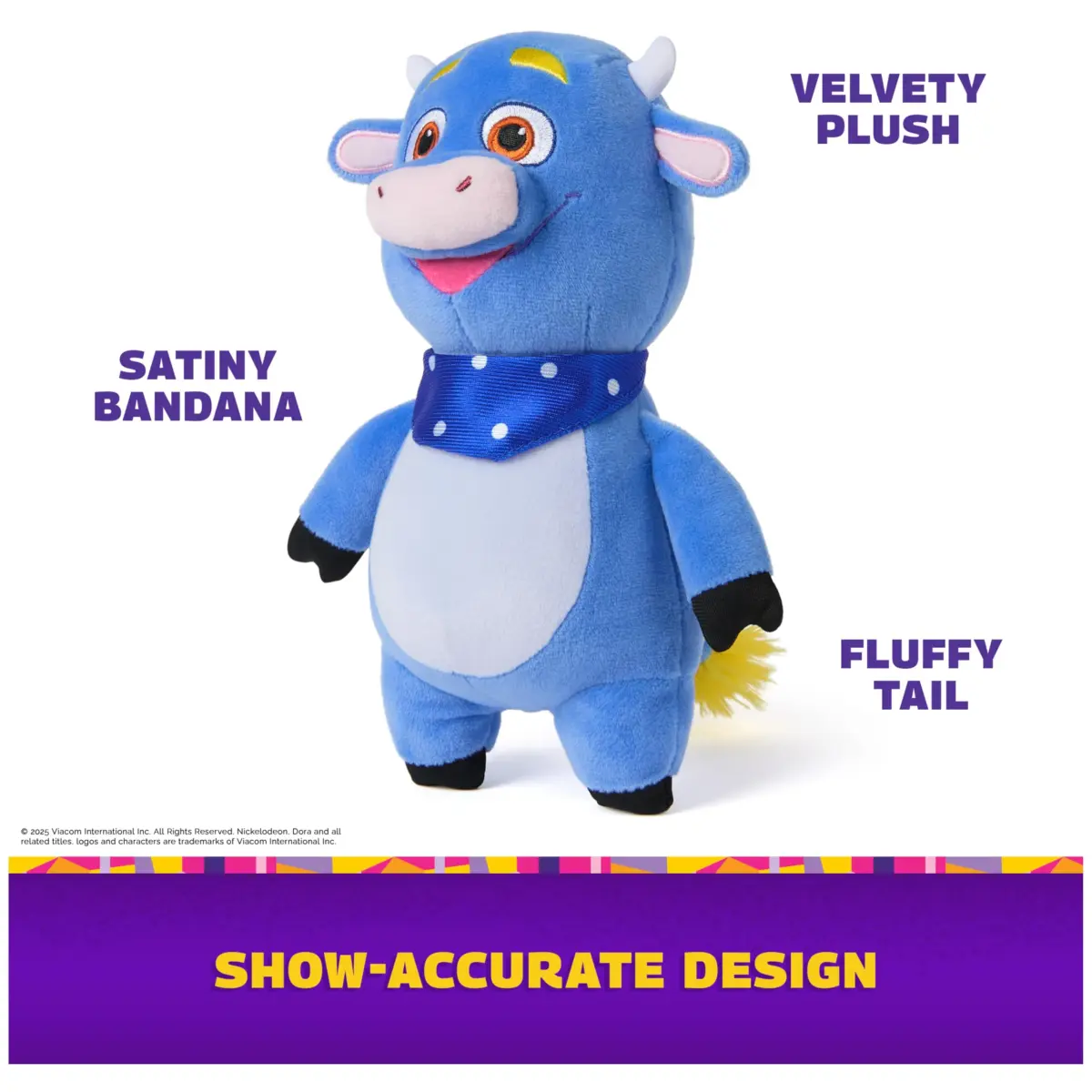 Dora Benny Plush Toy 8-Inch Polyester | Official Dora Toys for Ages 3+ - view 3