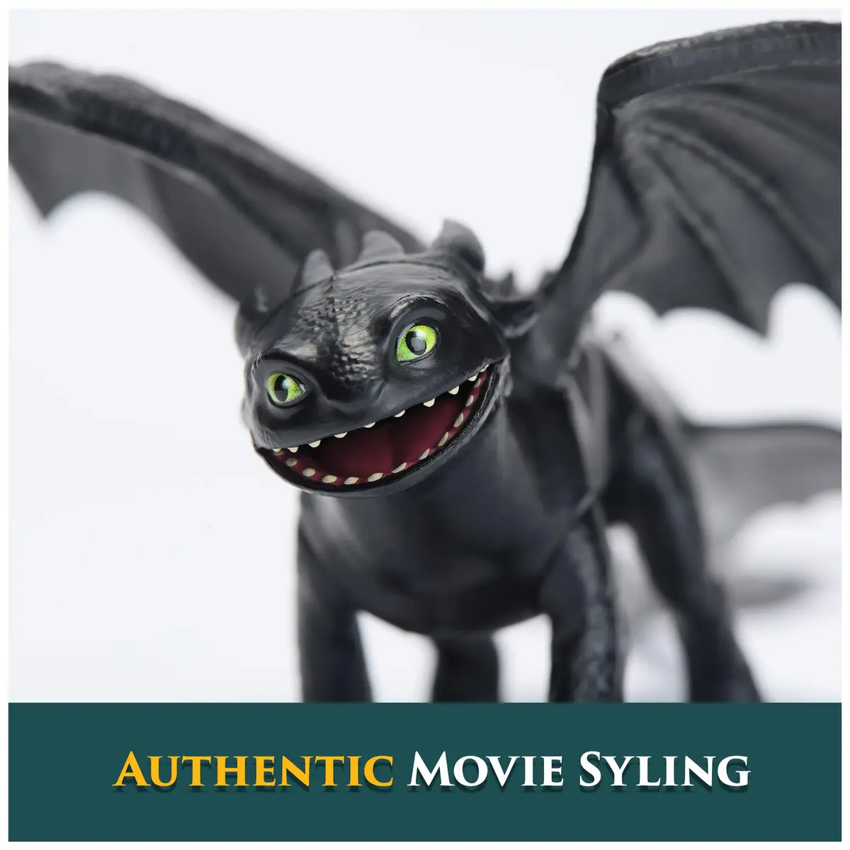 DreamWorks Dragons Toothless 9-inch Action Figure | Articulated Wings & Legs - view 4