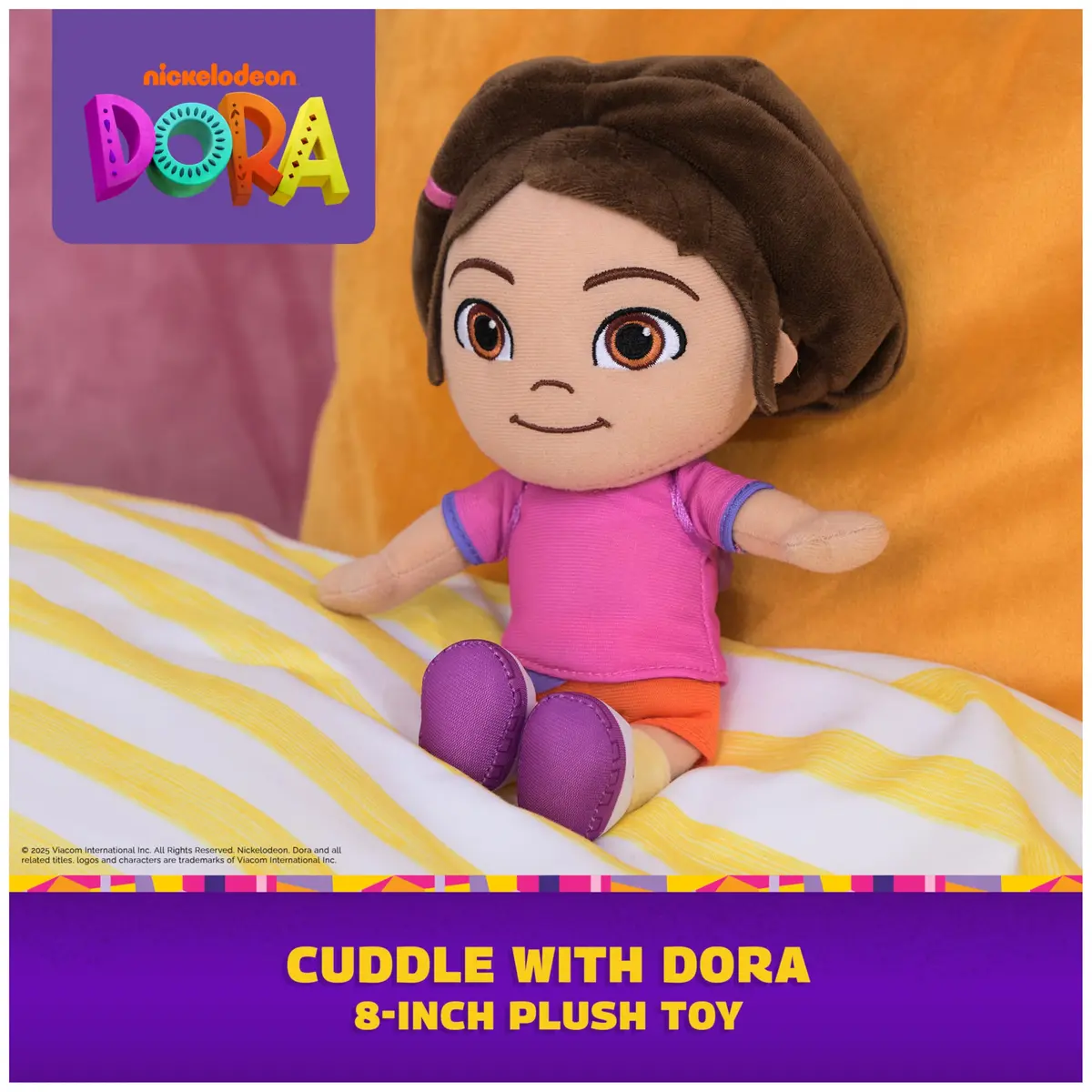 DORA Tico Plush Toy 8-Inch (20.32 cm) | Official Spin Master Stuffed Animal for Ages 3+ - view 2