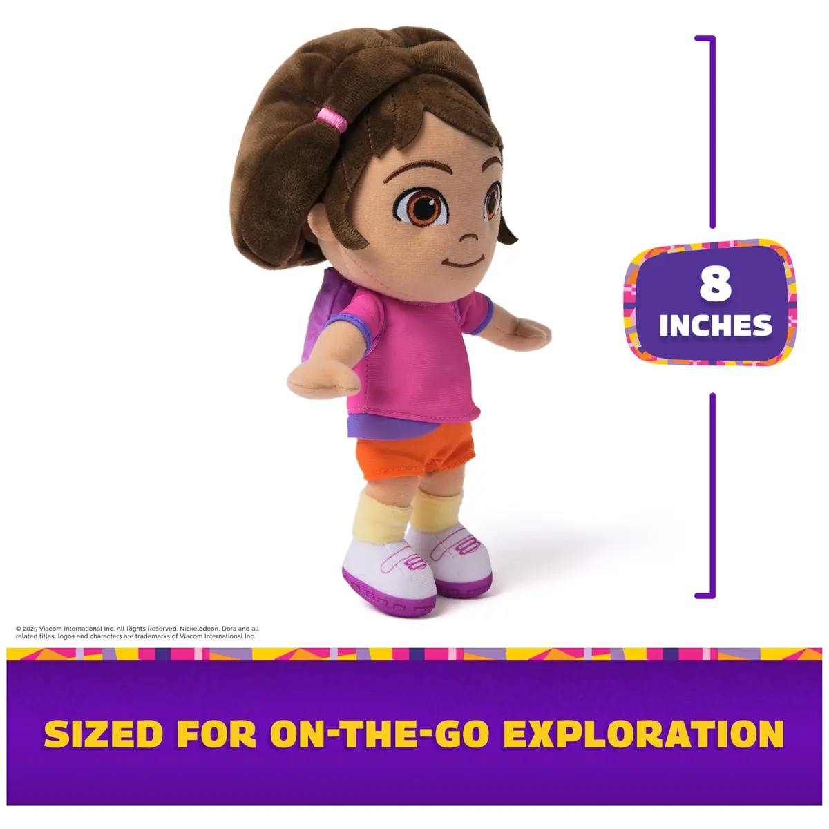 DORA Tico Plush Toy 8-Inch (20.32 cm) | Official Spin Master Stuffed Animal for Ages 3+ - view 4