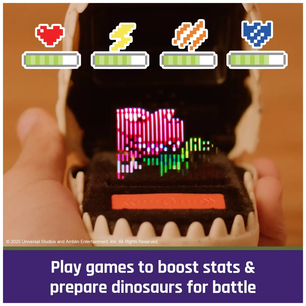 BITZEE Jurassic World Interactive Dinosaur Toy with 25 Dinosaurs | Screen-Free Digital Pet for Kids Ages 5+ - view 4