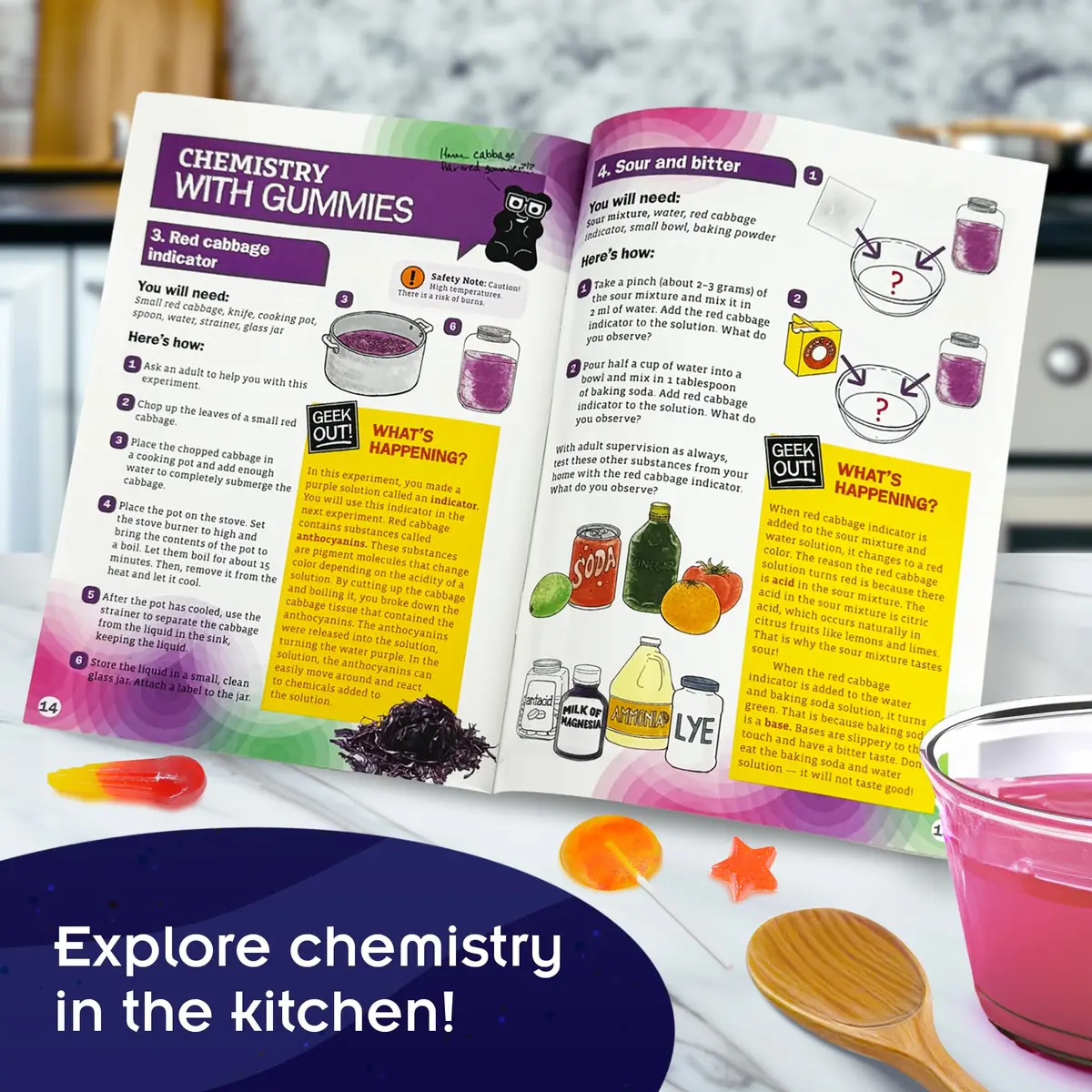 Thames & Kosmos Space Gummy Candy Lab | STEM Candy Making & Solar System Model - view 5