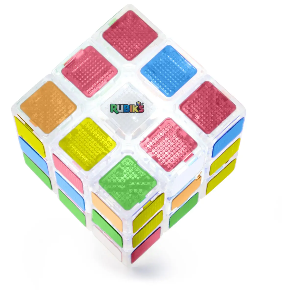 Rubik's Pulse Cube 3x3 Light-Up Electronic Puzzle Brain Teaser with 60-Second Timer | Ages 8+ - main product image
