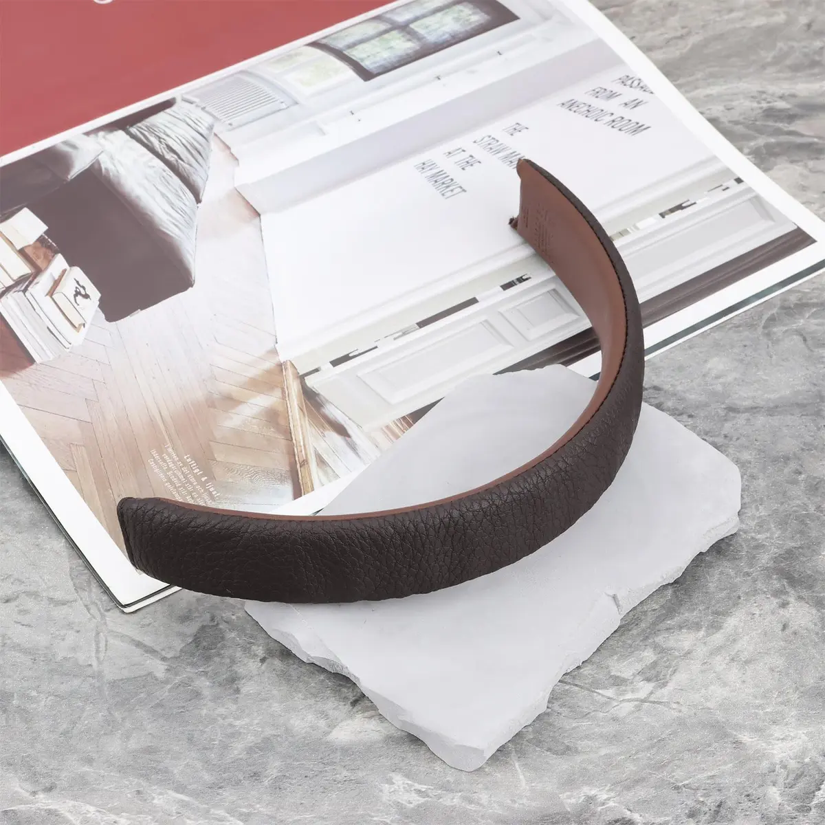 Briny River Headband Cushion Pad for Marshall Major II & Major 3 Headphones - Brown (29cm x 2.9cm x 1cm) - view 6