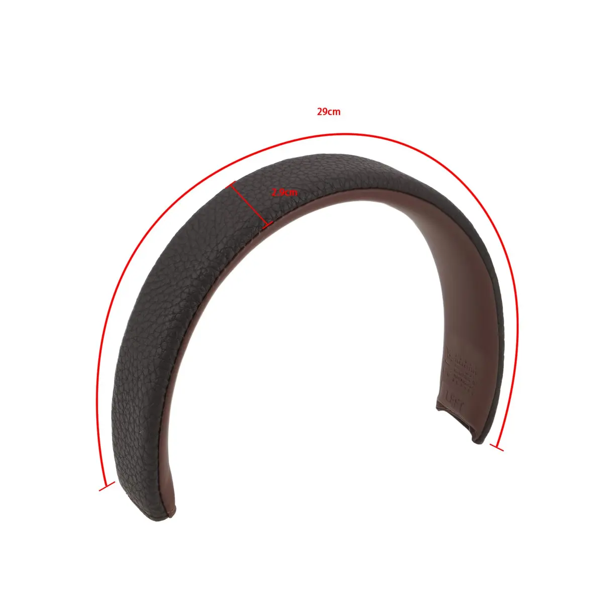 Briny River Headband Cushion Pad for Marshall Major II & Major 3 Headphones - Brown (29cm x 2.9cm x 1cm) - view 4