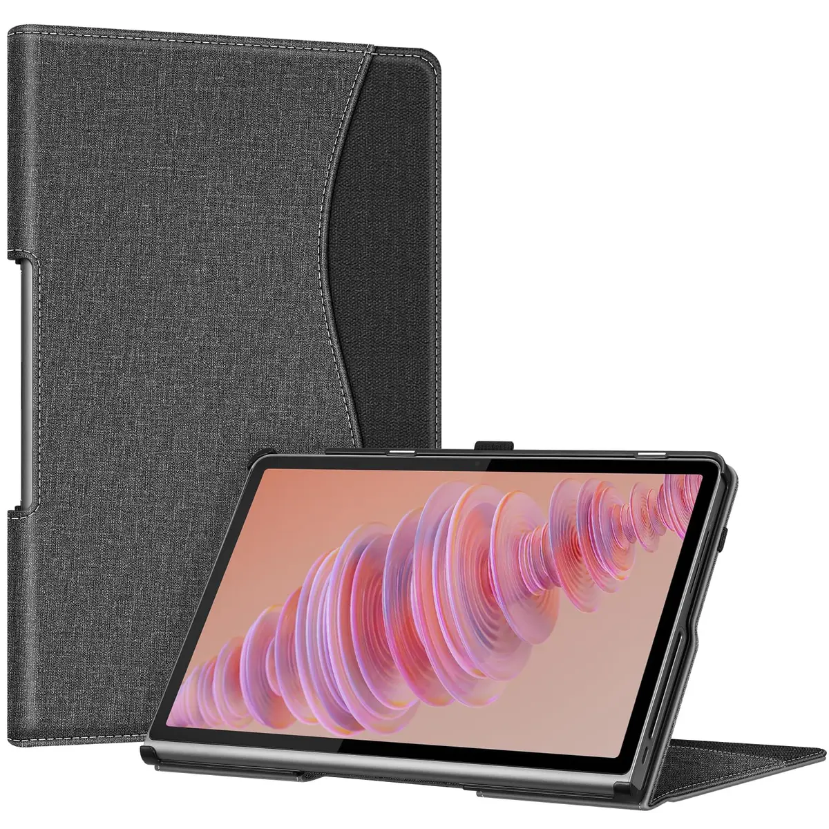 Fintie Case for Lenovo Tab Plus (TB351FU) 11.5 inch 2024 Tablet, Grey | Folio Viewing Stand with Document Slots - main product image