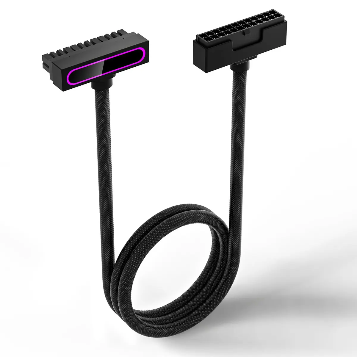 AsiaHorse Hydrus-24PIN PC PSU Extension Cable ARGB LED 30cm | Copper Wire Motherboard Power Extension - view 9