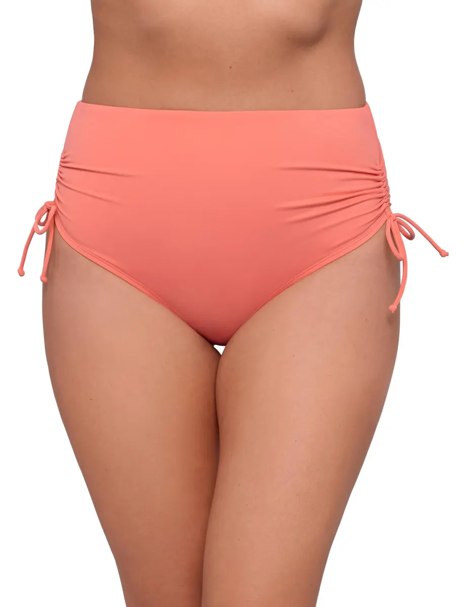 S3 Swim Women's Smoothing Cinch High Waist Bikini Bottom Watermelon S - main product image