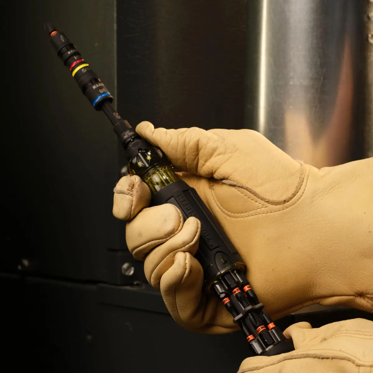 Klein Tools 32517HD KNECT 17-in-1 Impact-Rated Hybrid Screwdriver | Versatile & Impact-Ready for Professionals - view 8