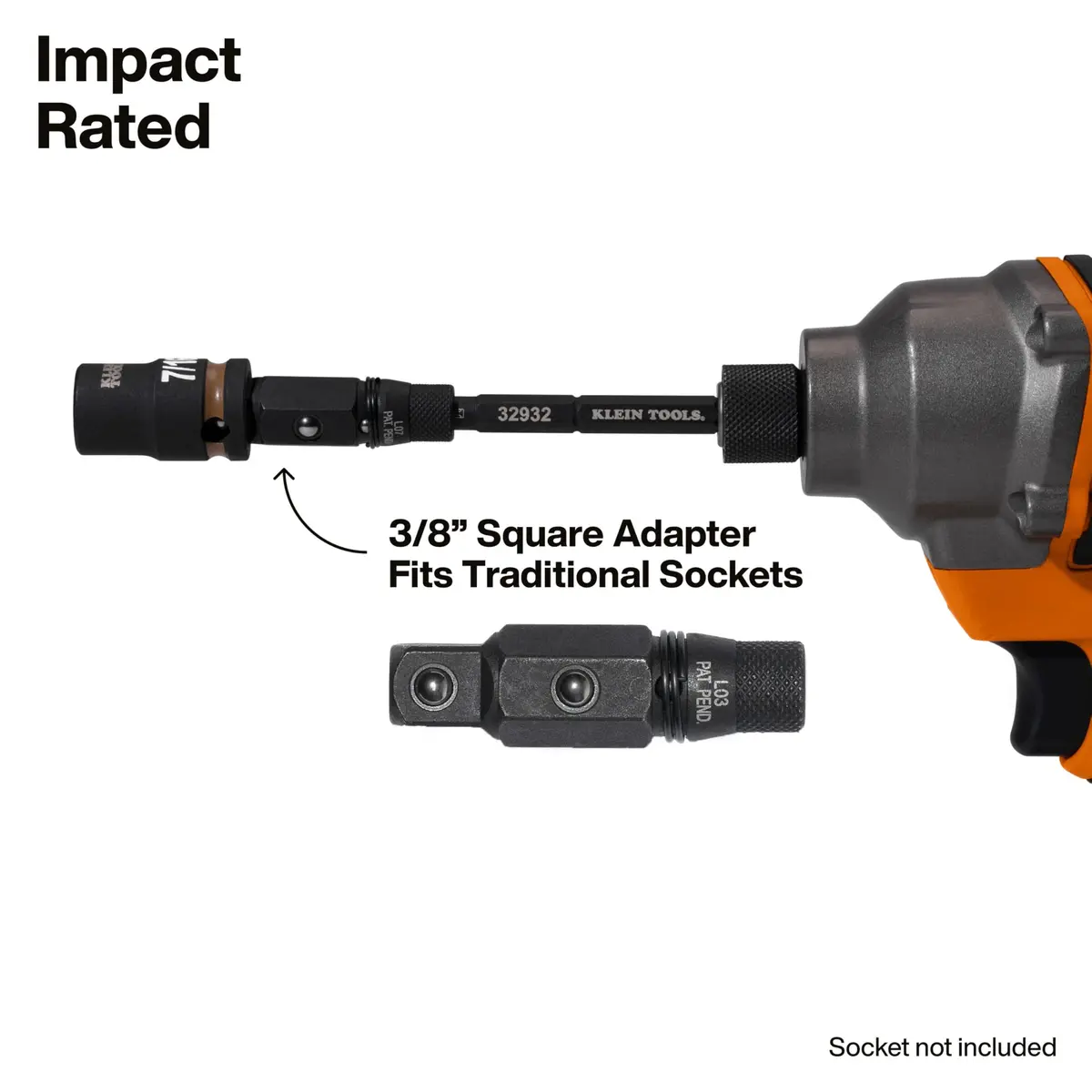 Klein Tools 32517HD KNECT 17-in-1 Impact-Rated Hybrid Screwdriver | Versatile & Impact-Ready for Professionals - view 4