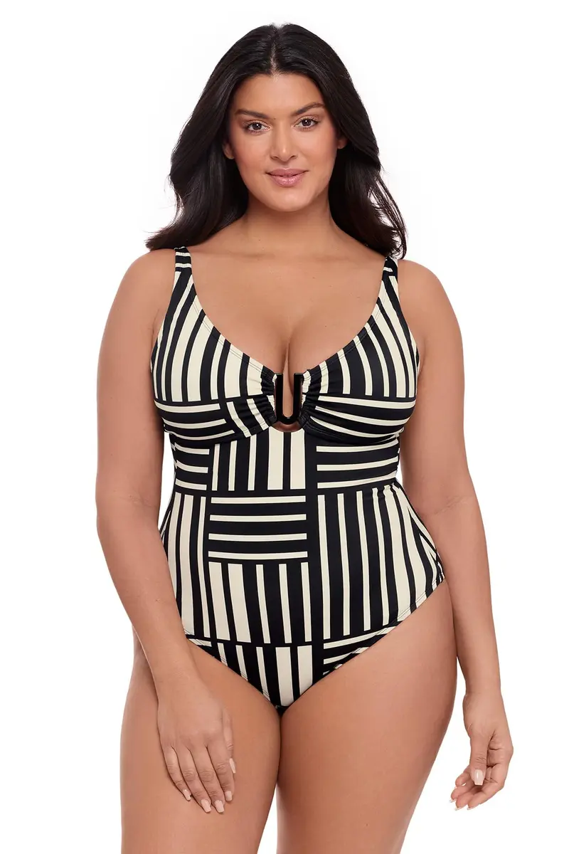 S3 Swim Women's Sculpting Adjustable U-Wire One Piece Swimsuit | 360° Shaping Support - main product image