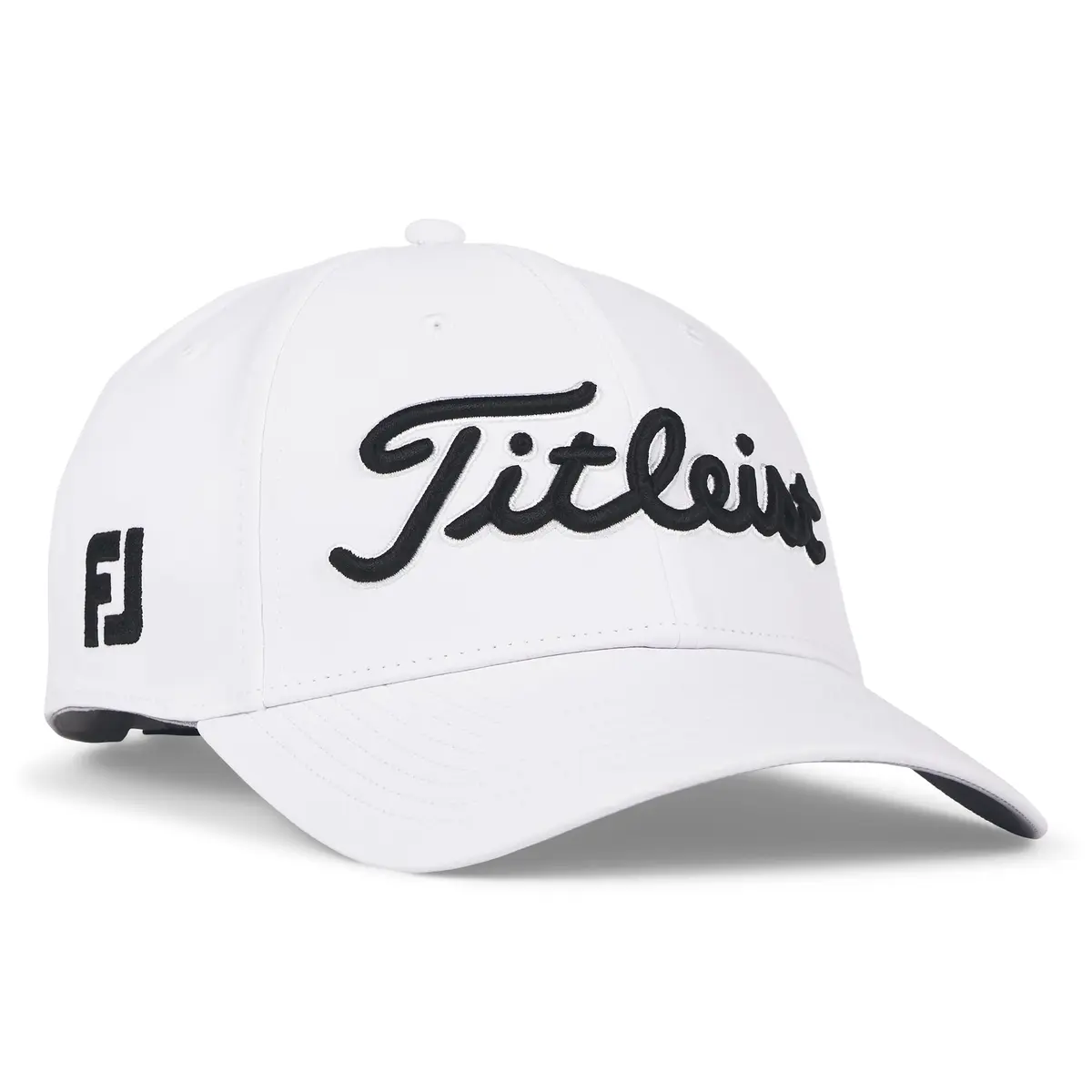Titleist Tour Performance Golf Hat, White/Black | UPF 50+ Sun Protection & Moisture Wicking - view 2