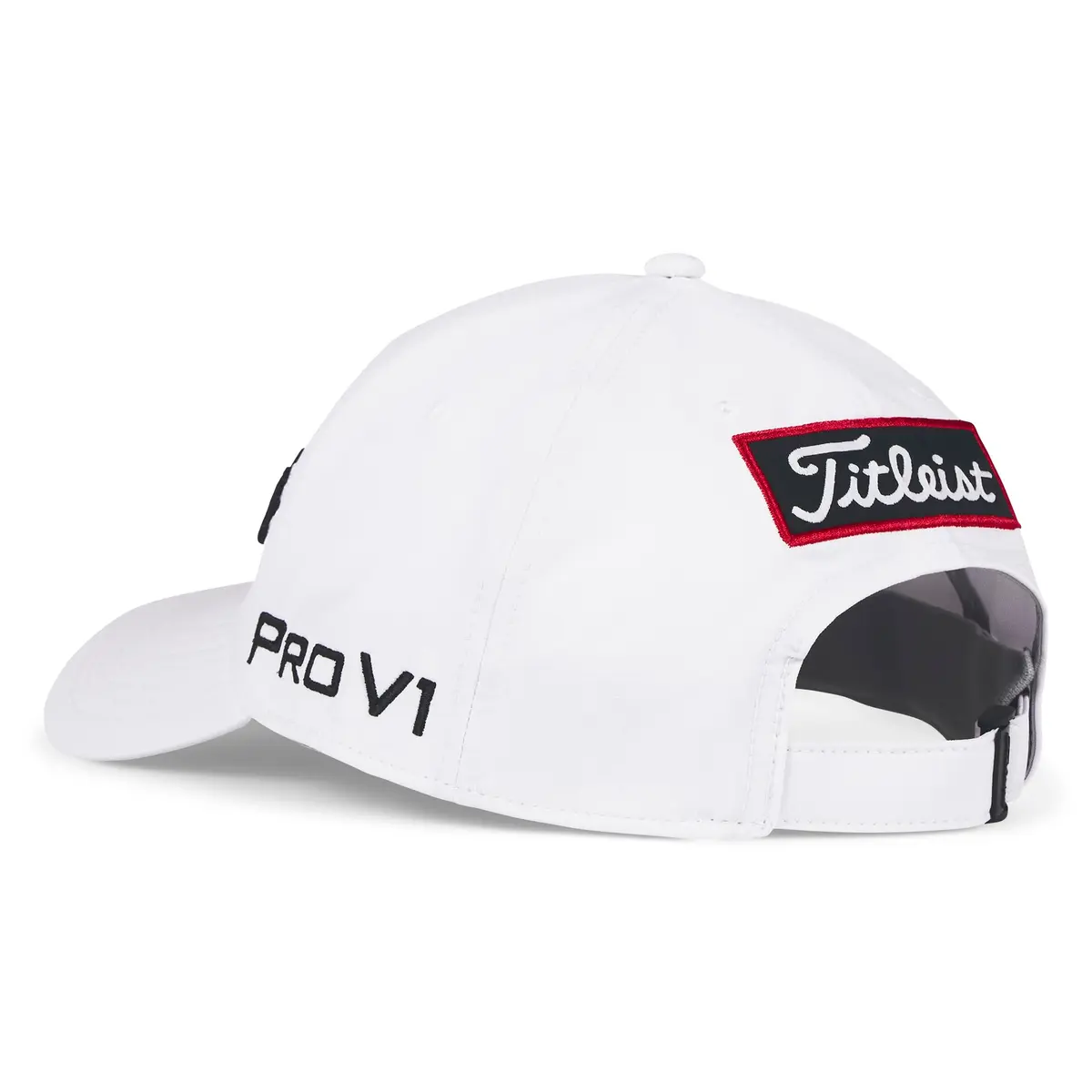 Titleist Tour Performance Golf Hat, White/Black | UPF 50+ Sun Protection & Moisture Wicking - view 3