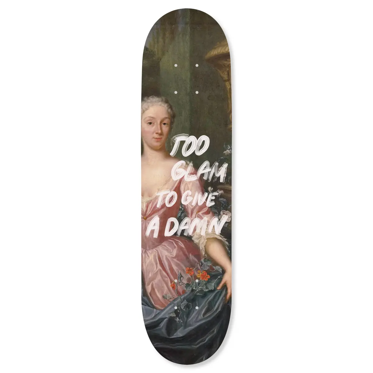 NotoriArt Acrylic Wall Art Skateboard 8" x 32" | Modern Pop Culture Decor - main product image