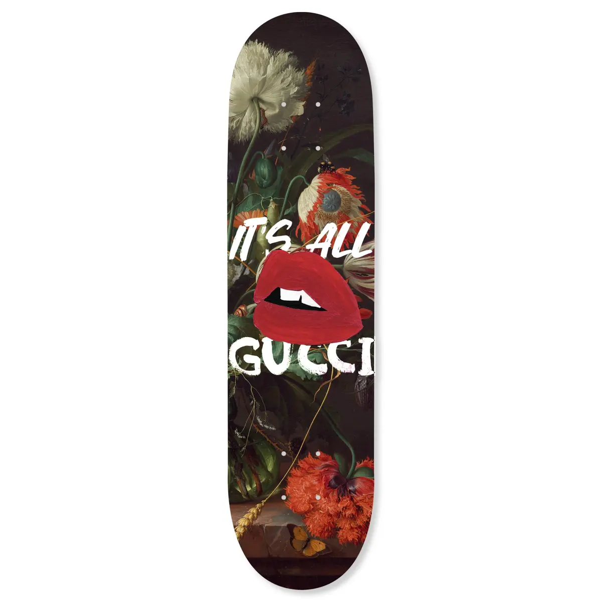 NotoriArt Modern Typography Acrylic Wall Art Die-Cut 8" x 32" | Skateboard Pop Art Decor - main product image