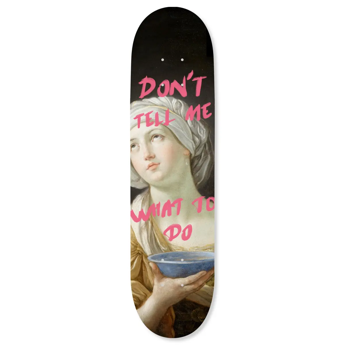 NotoriArt Modern Typography Acrylic Wall Art Die-Cut 8" x 32" | Skateboard Pop Art Decor - main product image
