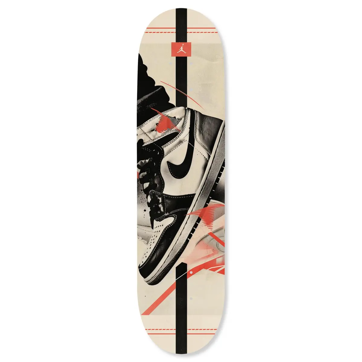 NotoriArt Urban Graffiti Wall Art Acrylic Panel 8" x 32" | Retro Skateboard Poster - main product image