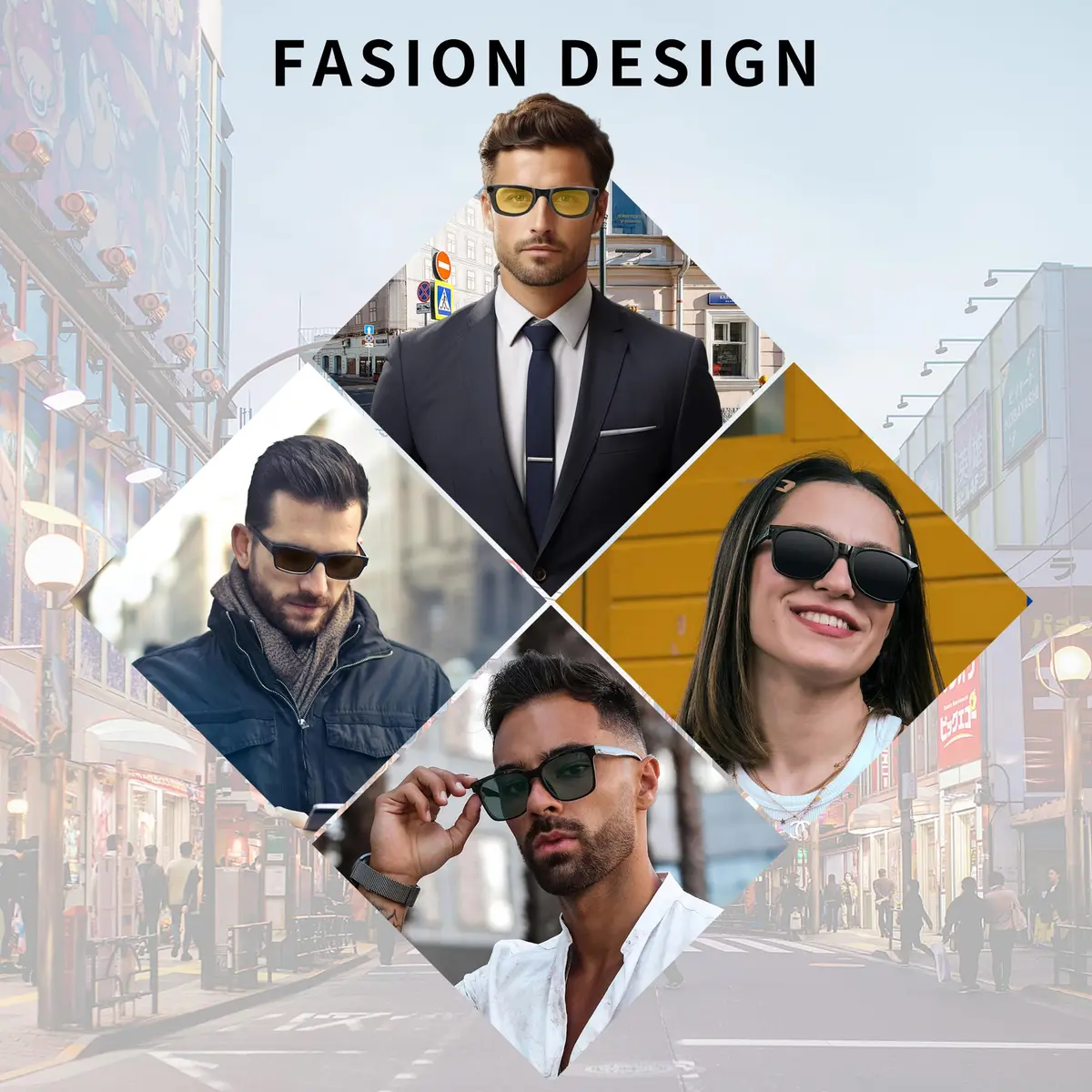 RCstyle Polarized Clip-on for Ray-Ban Meta Wayfarer RW4008/4012 Large 53-22 | Polarized, Lightweight, Perfect Fit - view 5