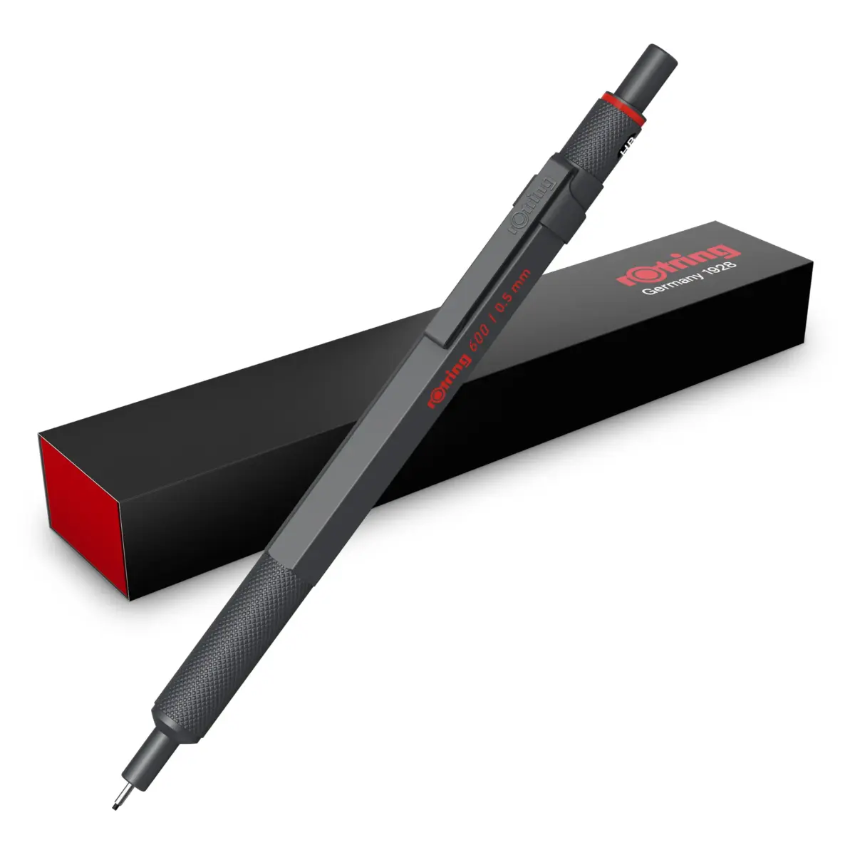 Rotring 600 Mechanical Pencil 0.5 mm Silver | Precision Drafting Tool - main product image