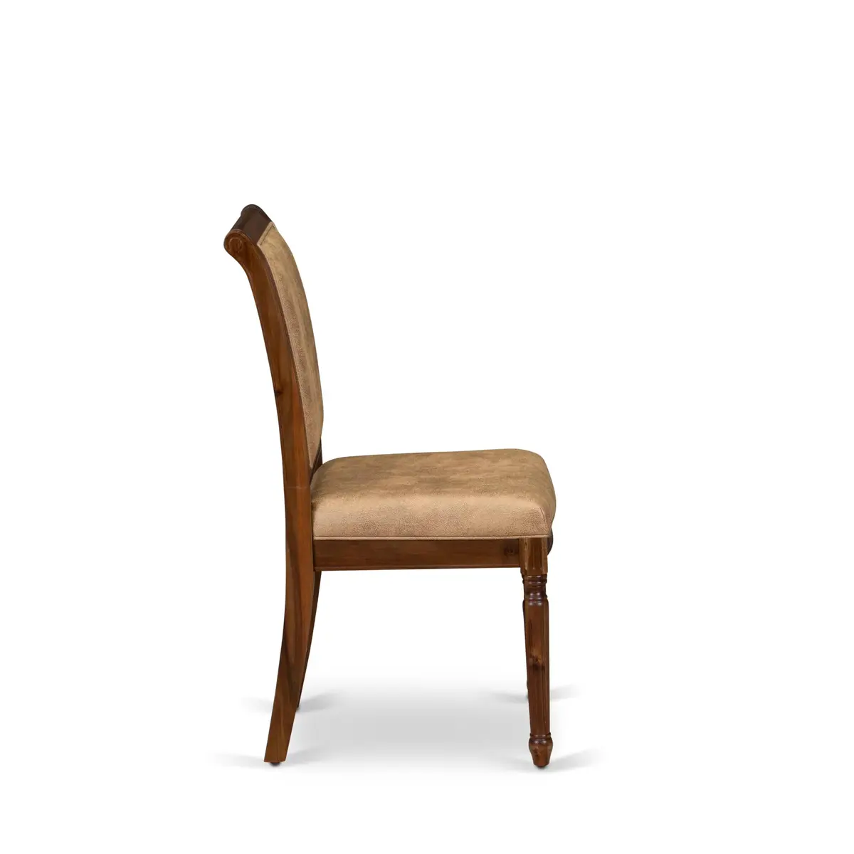 Luxe by East West Furniture CYC-AWA-28 Modern Dining Chairs 19x19.5x39 in Grey Polyester, Set of 2 - view 5