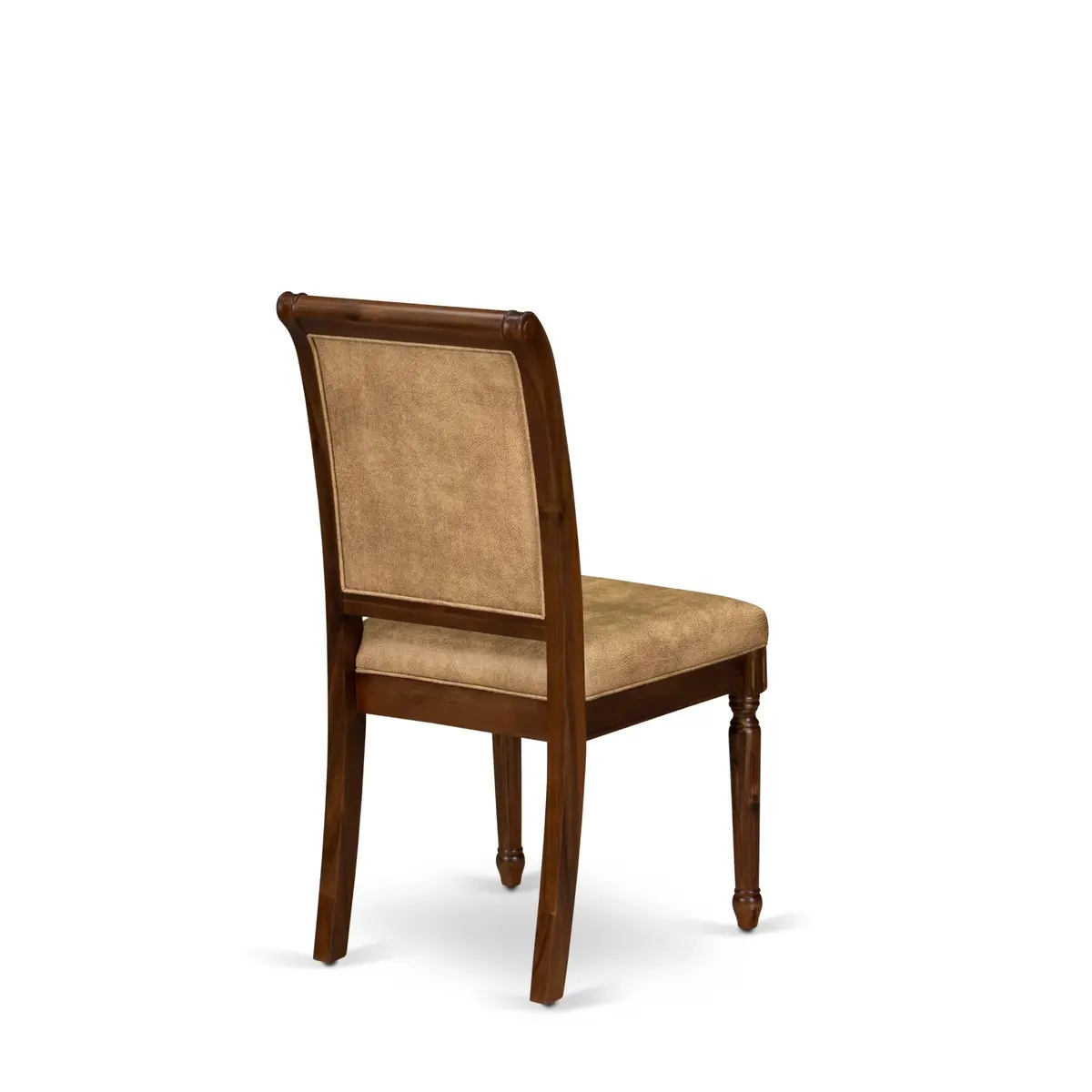 Luxe by East West Furniture CYC-AWA-28 Modern Dining Chairs 19x19.5x39 in Grey Polyester, Set of 2 - view 6