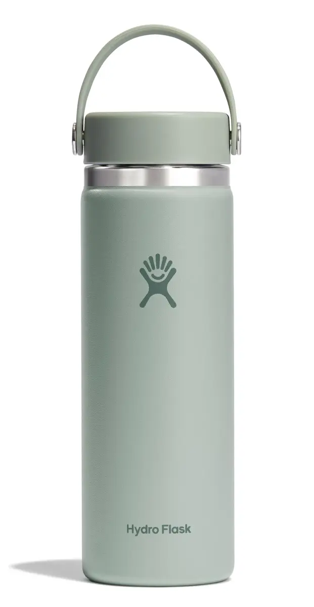 Hydro Flask 20 Oz Tonal Agave Wide Mouth Water Bottle | Insulated Stainless Steel, Leakproof - main product image