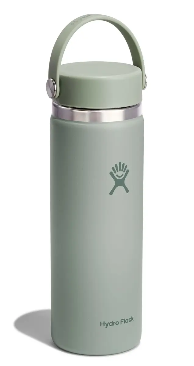 Hydro Flask 20 Oz Tonal Agave Wide Mouth Water Bottle | Insulated Stainless Steel, Leakproof - view 2