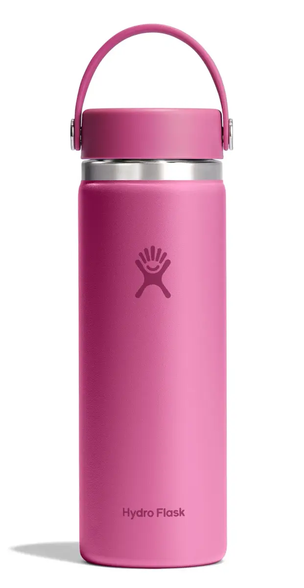 Hydro Flask 20 Oz Reef Pink Wide Mouth Water Bottle | Insulated Stainless Steel, Leakproof - main product image