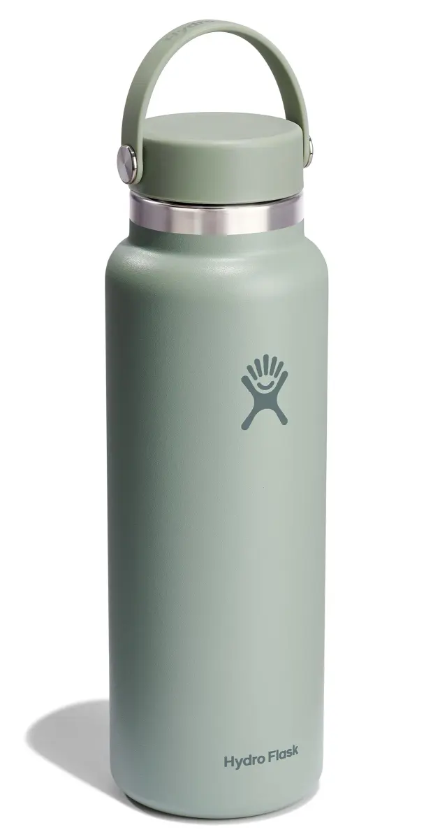 Hydro Flask 40 Oz Tonal Agave Wide Mouth Water Bottle - Insulated Stainless Steel, Cold 24 Hrs, Hot 12 Hrs - view 2