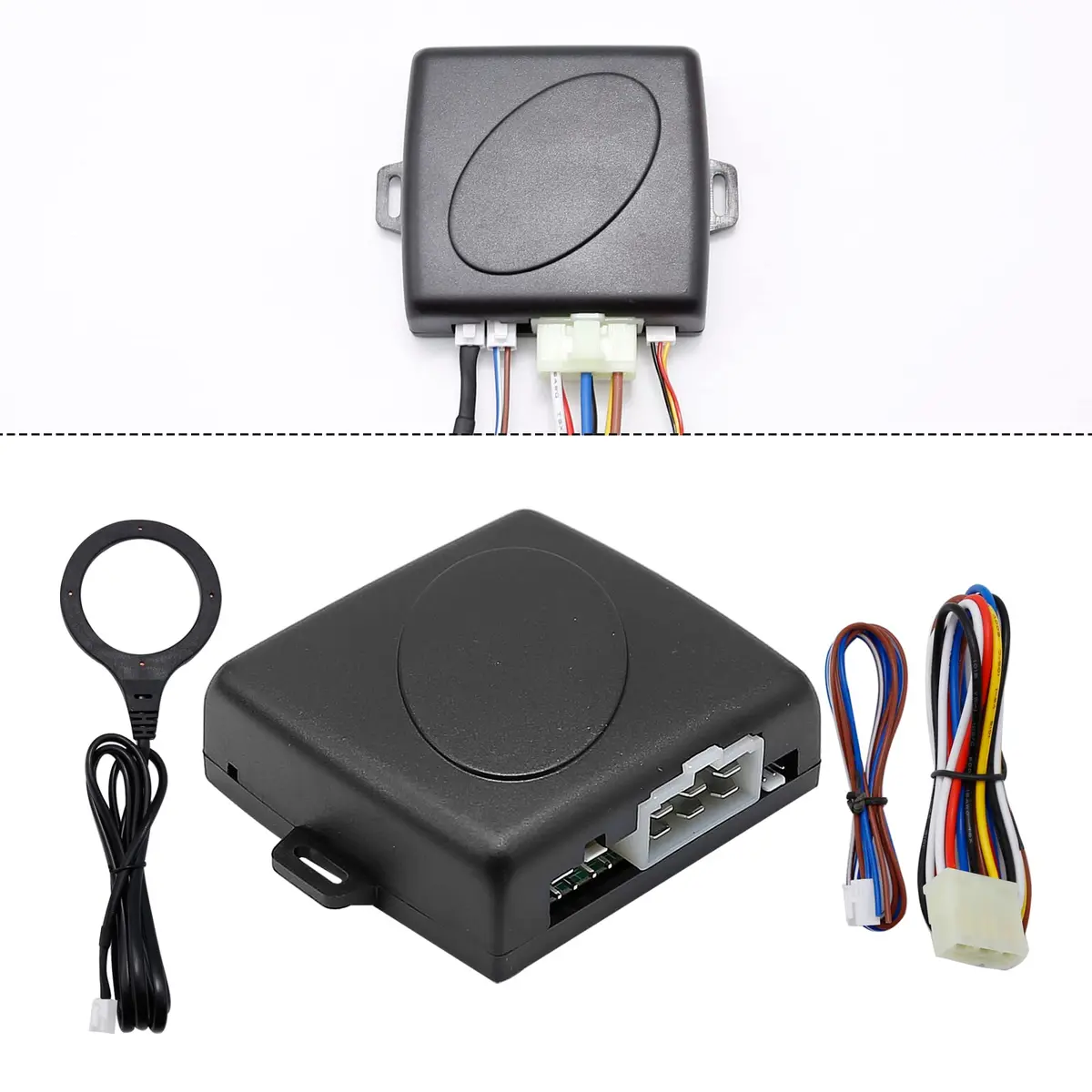 laffoonparts Smart RFID Push Engine Start Button Kit & Keyless Entry System | One Touch Car Start & Anti-Theft (70-120 chars) - view 5