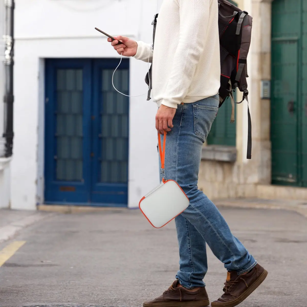 ALKOO Case for LaCie Rugged Mini 1TB-5TB External Hard Drive | Protects Drive & Accessories - view 7
