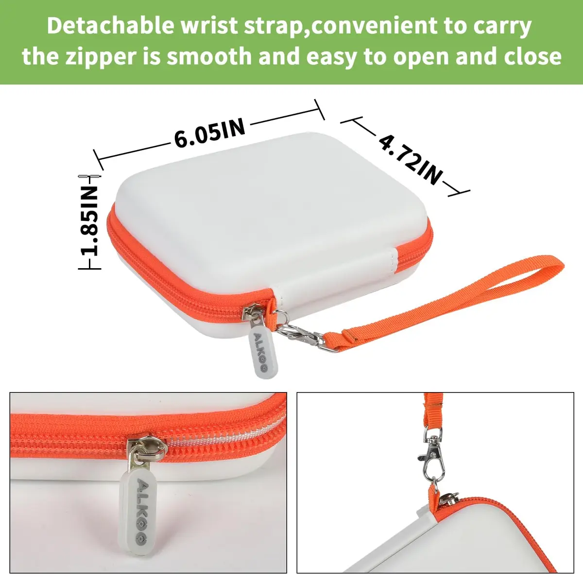 ALKOO Case for LaCie Rugged Mini 1TB-5TB External Hard Drive | Protects Drive & Accessories - view 3