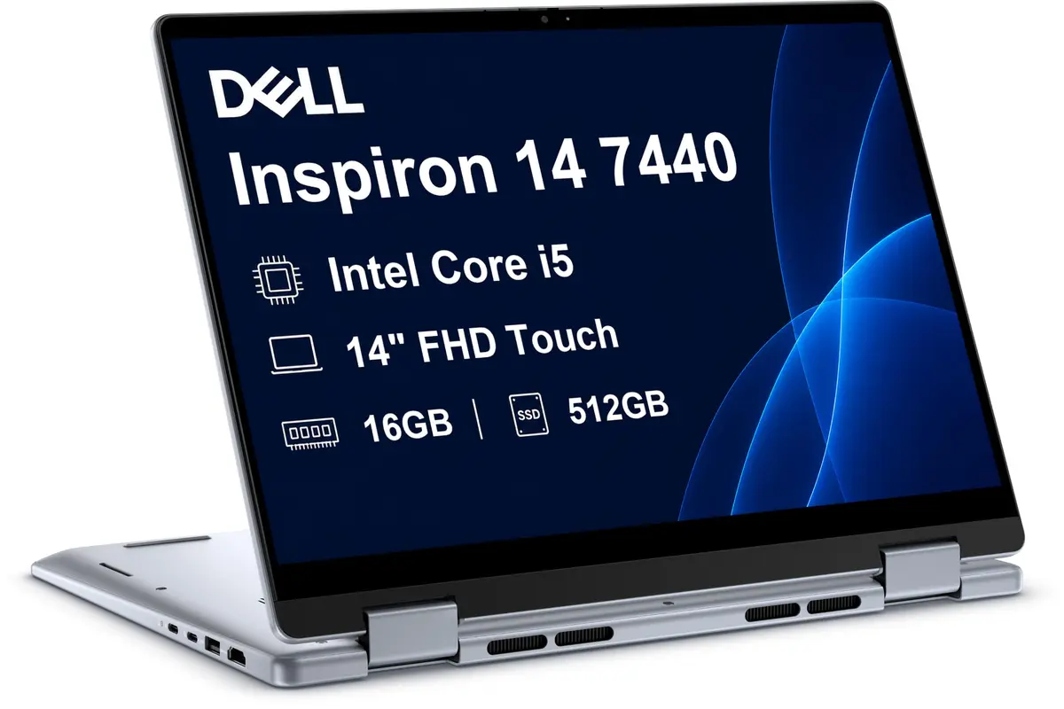 Dell Inspiron 14 7440 2-in-1 Laptop i5-1334U 16GB DDR5 512GB SSD | Versatile & Reliable - main product image