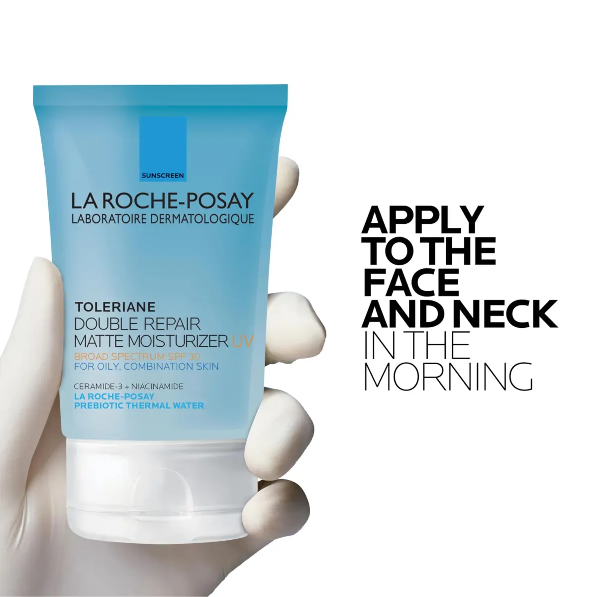 La Roche-Posay Toleriane Double Repair Matte Face Moisturizer SPF 30 100ml (3.38 Fl Oz) | Mattifies Oily Skin All Day - view 8
