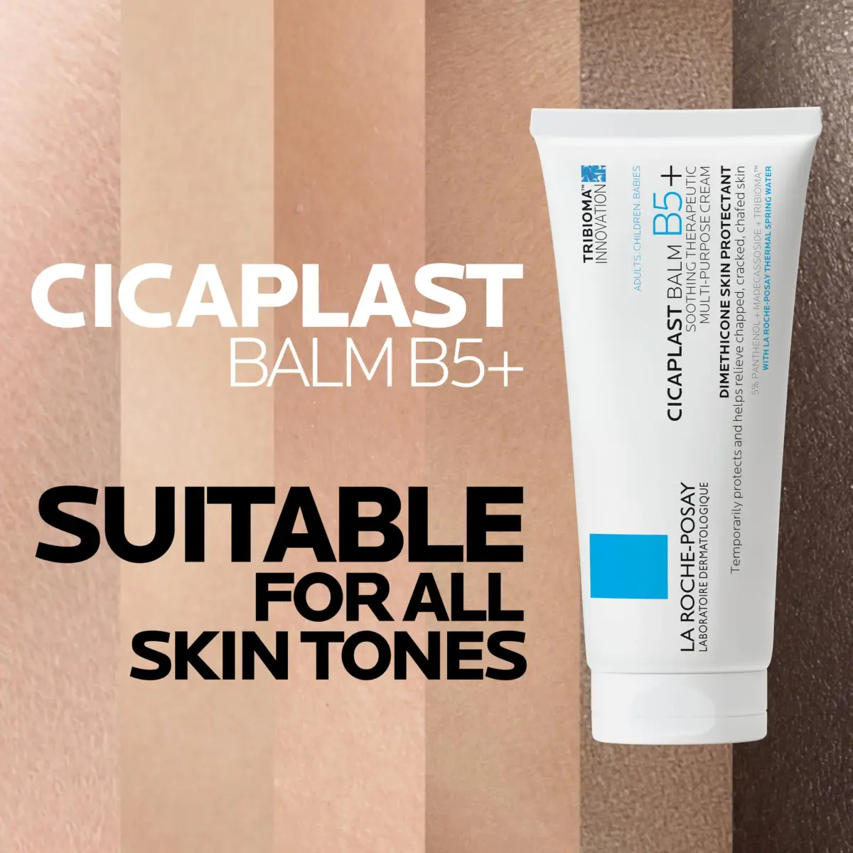 La Roche-Posay Cicaplast Balm B5+ Healing Ointment 100ml (3.38 Fl Oz) | Soothes Dry, Irritated Skin - view 5
