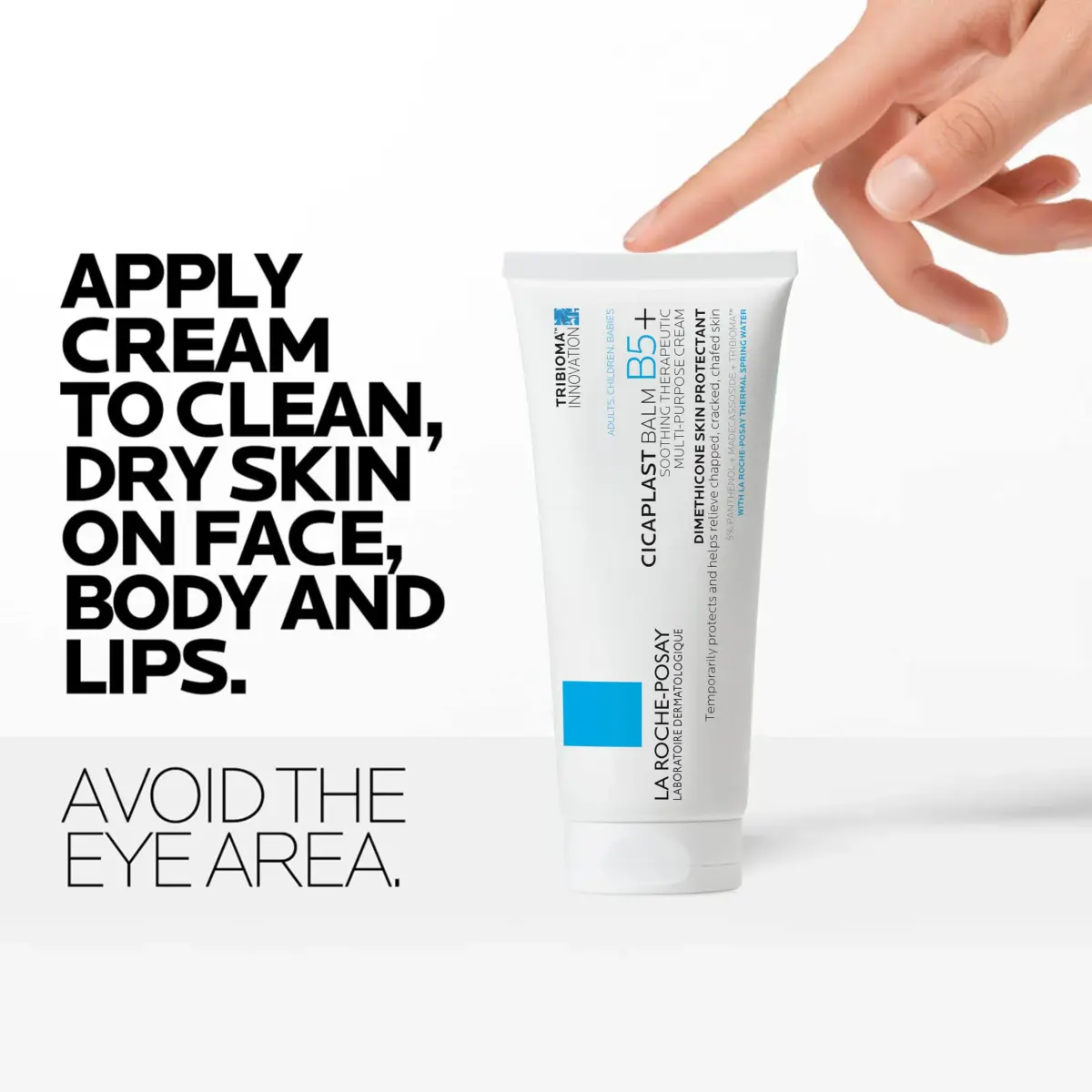 La Roche-Posay Cicaplast Balm B5+ Healing Ointment 100ml (3.38 Fl Oz) | Soothes Dry, Irritated Skin - view 6