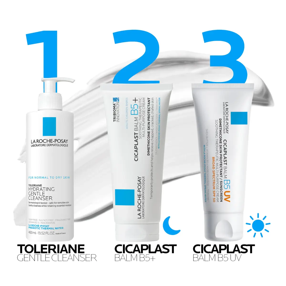 La Roche-Posay Cicaplast Balm B5+ Healing Ointment 100ml (3.38 Fl Oz) | Soothes Dry, Irritated Skin - view 4