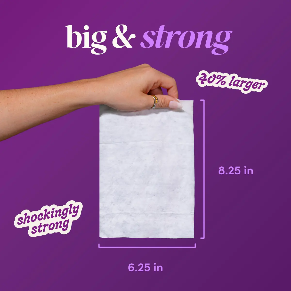 goodwipes Flushable Wipes Lavender Scent 300 Count (6 x 50 Count Packs) | Septic Safe & Biodegradable - view 3