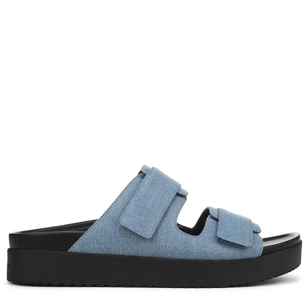 Vionic Riviera Slide Sandals Medium Denim Fabric Women's US 11 (2.27 kg / 5 lb) | APMA Accepted Arch Support - view 5