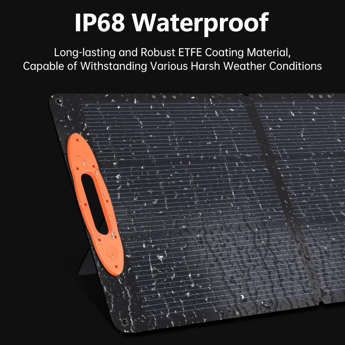 SOKIOVOLA N-Type 16BB 100W Portable Solar Panel 18V Mono ETFE Foldable Solar Panel | 25% High Efficiency IP68 Waterproof for Camping Outdoor RV Blackout - view 6